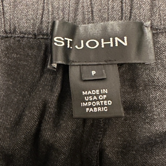 *ST. JOHN* Gray Dress Pants Size P - Picture 8 of 9